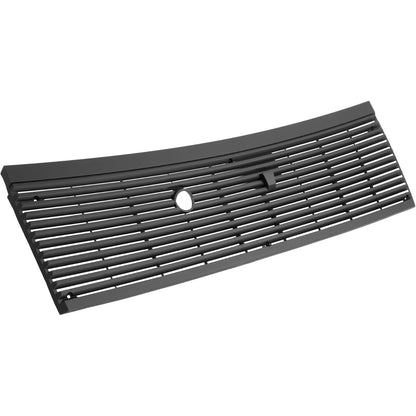 HECASA Front Windshield Wiper Cowl Panel Cover Compatible with 1983-1993 Ford Mustang Cobra Window Wiper Panel Cover Vent Grille Replacement for FO1271100 E3ZZ6102228A Black Plastic
