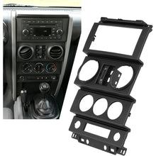 Dashboard Radio Panel Compatible with 2007-2010 Jeep Wrangler