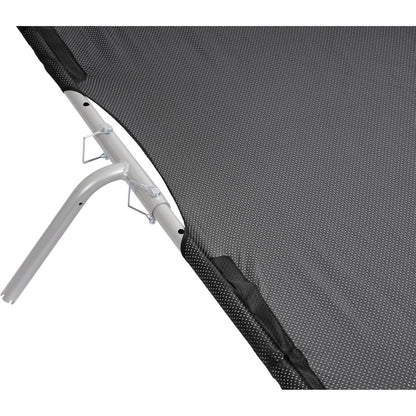 Boat Sun Shade Compatible with Boats 25 FT and Under Stern Boat Center Console Sun Shade Aluminium+Cloth -Black