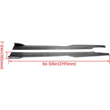 Side Skirts Compatible with 2015-2023 Dodge Charger SRT Daytona Scat Pack R/T 392 GT Rocker Panels Guard Extension Body Kit Replacement ABS Carbon Fiber Style Pair