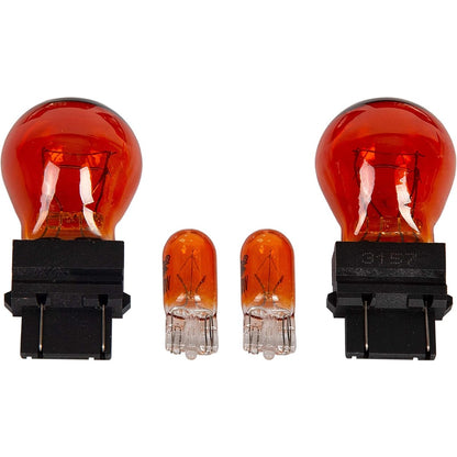 HECASA Bumper Signal & Side Marker Lights Compatible with 1997-2006 Jeep Wrangler TJ Chassis Only Parking Stop Lamp Smoke Lens Replacement for 55155629AC 55155628AC 4Pcs