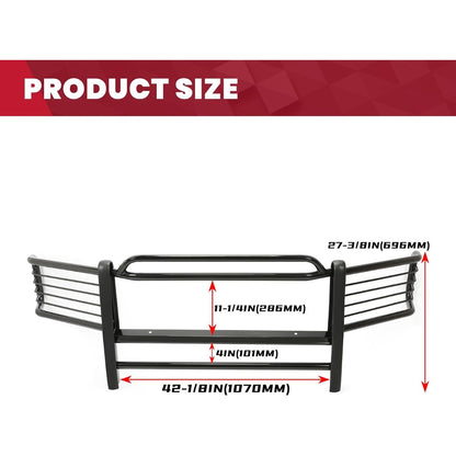 HECASA Brush Guard Compatible with 1999-2007 Ford F250 F350 F450 F550