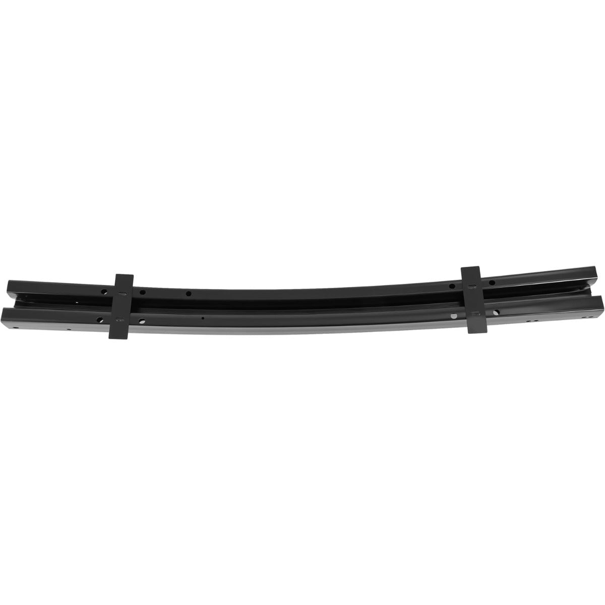 Front Bumper Reinforcement Compatible with 2005-2023 Chrysler 300 & Dodge Challenger Charger Magnum 68100209AE 68100209AF CH1006222 Bumper Impact Absorber Bar Black Electrophoresis Steel