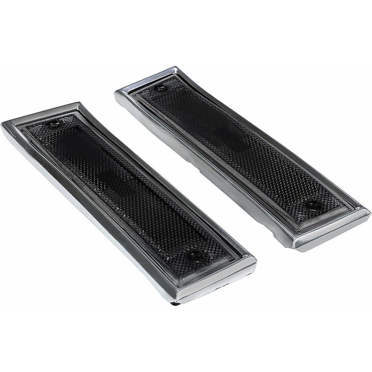 KUAFU Smoked Front Fender Side Marker Light Compatible with 1981-1991 Chevy/GMC C/K Series/Suburban/Blazer/Jimmy Replace for GM2551107 GM2550115 915558 915557 18120166 18120066 Bumper Side Lamp