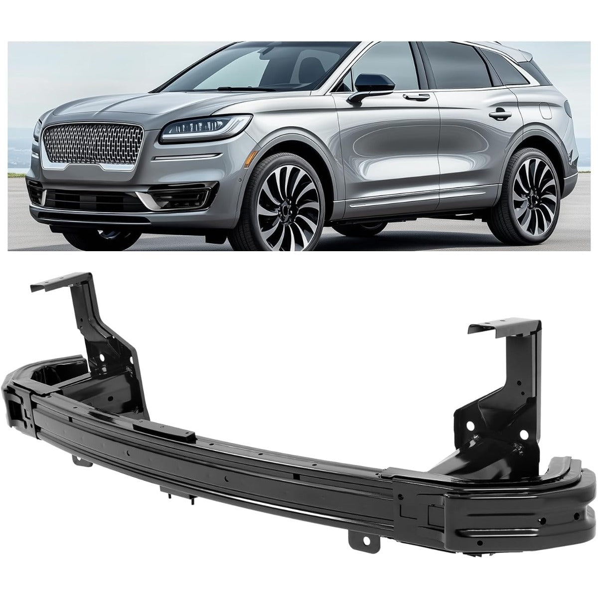 KUAFU Bumper Reinforcement Compatible with 2019-2024 Edge