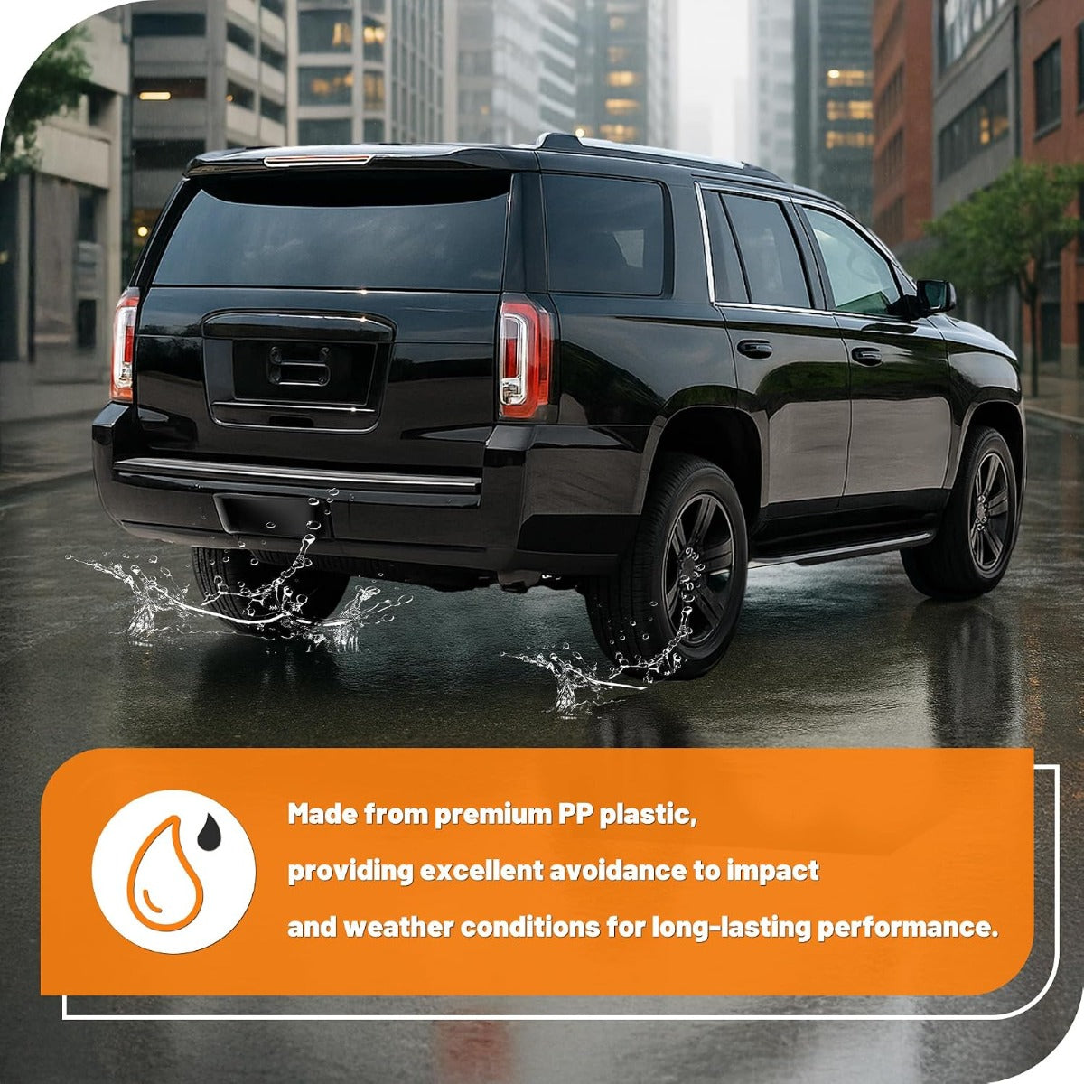 KUAFU Trailer Hitch Cover Panel Compatible with 2015-2020 Yukon/Yukon