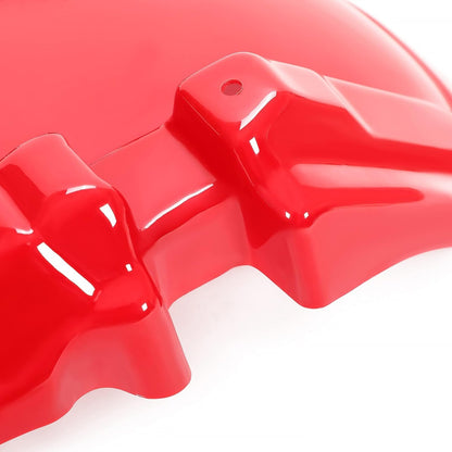 KUAFU Complete Fender Kit 6Pcs Compatible with 1985-1987 Honda Big Red 250 ATC250ES Protection Guard Red Plastic
