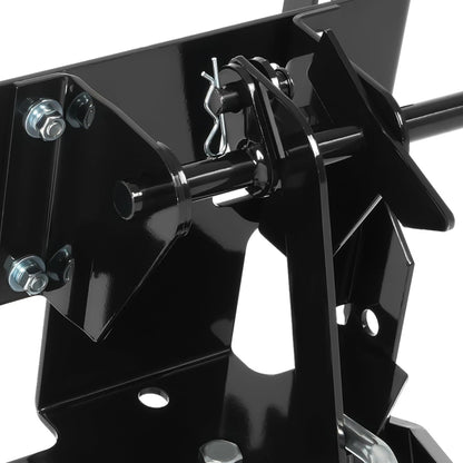 Sleeve Hitch Compatible with Husqvarna Cub Cadet Craftsman MTD Garden Lawn Mower Tractors Replacement for 585607901 Steel Powder Coated Black