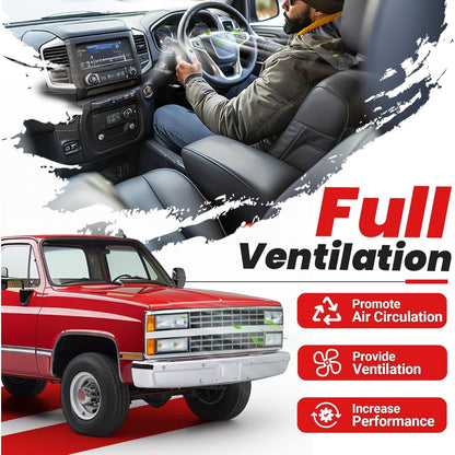 Front Grille Grill Compatible with 1992-1993 Chevrolet Blazer 1988-1993 Chevrolet C/K1500/2500/3500 1992-1993 Chevrolet C/K1500/2500 Suburban Silver Replacement for GM1200142