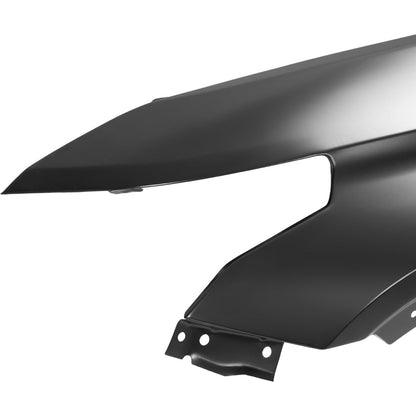 HECASA Front Left Fender Compatible with 2018-2023 Chevy Chevrolet Traverse Replacement for 84679031 GM1240409 Steel Wheel Fender Panel Electrophoresis Black Driver Side