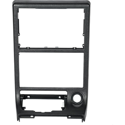 ALMULOO Center Console Radio Bezel Compatible with 1986-1988 Mazda RX-7 –Opening Dashboard Radio Panel Replaces FB0555210B – Black ABS Plastic Dashboard Panel with CD