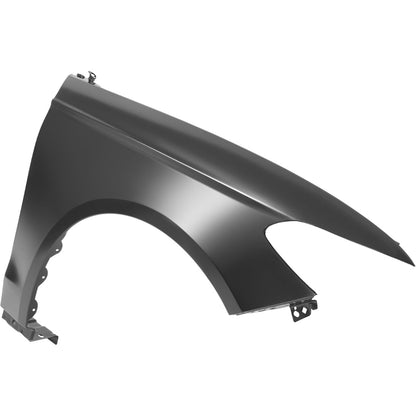 HECASA Front Right Fender Compatible with 2017-2020 Ford Fusion/Police Responder Replacement for HS7Z16006A FO1241305 110-02829R Steel Wheel Fender Panel Electrophoresis Black Passenger Side