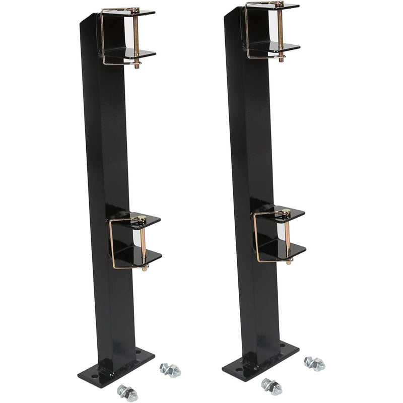 2 Place Weeder Trimmer Weed-Eater Edgers Gas Racks Holders Hold Two Open Landscape Trailer