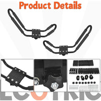 Load image into Gallery viewer, Universal Kayak Roof Rack J-Bar Rack HD Kayak Carrier Holder Canoe Boat Surf Ski Board Roof Top Mounted on Crossbar for Car SUV Truck - Set of 2 LYA-011
