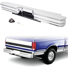 KUAFU Rear Bumper Compatible with 1967-1991 C/K Fleetside 1978-1985 Ram charger 1978-1998 Ford Bronco F250 F350HD Styleside (Compatible with 21000 Fey vehicle specific mounting kit)