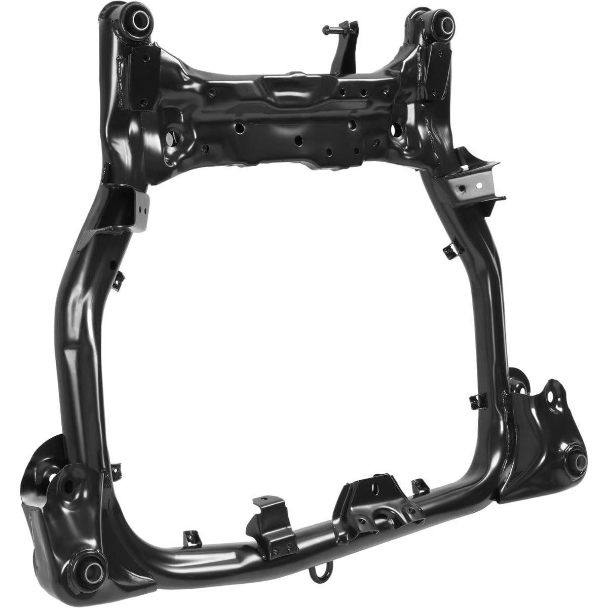 Front Subframe Crossmember Suspension Compatible with 2007-2010 Hyundai Elantra 4 Door Sedan Only Replacement for HY1226113 624052H030 Electrophoresis Steel Primed Black