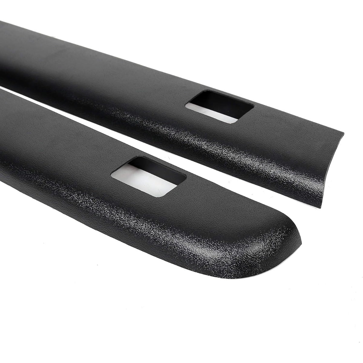 Truck Bed Rail Caps Cover Compatible with 2007-2014 Chevrolet Chevy Silverado 1500 Replacement for 72-41114 with Stake Holes Crew Cab Extended Cab 5.8ft Bed (Pair)