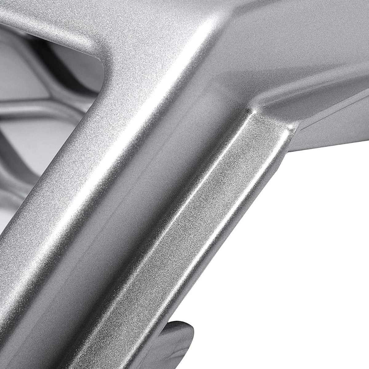 Bumper Caliper Air Duct Set Compatible with 2003-2007 Chevy Silverado 1500 Silver Front Right & Left Air Duct Cover