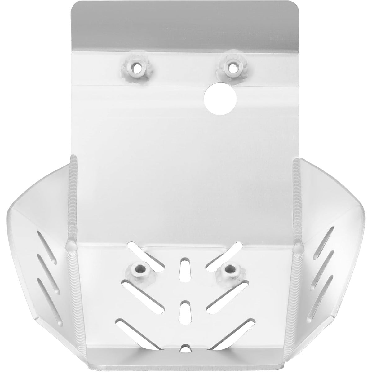 Engine Skid Plate Compatible with 2008-2024 Yamaha XT250 Dual Sport Engine Bottom Guard Protector Aluminium Silvery