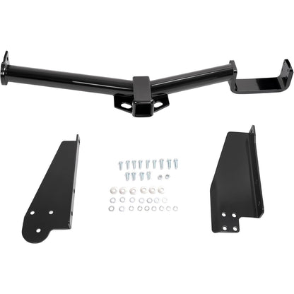 Class 3 Trailer Hitch 2" Receiver Compatible with 2004-2007 Toyota Highlander / 2004-2009 Lexus RX330 RX350 RX400h Tow Hitch Rack Steel Black