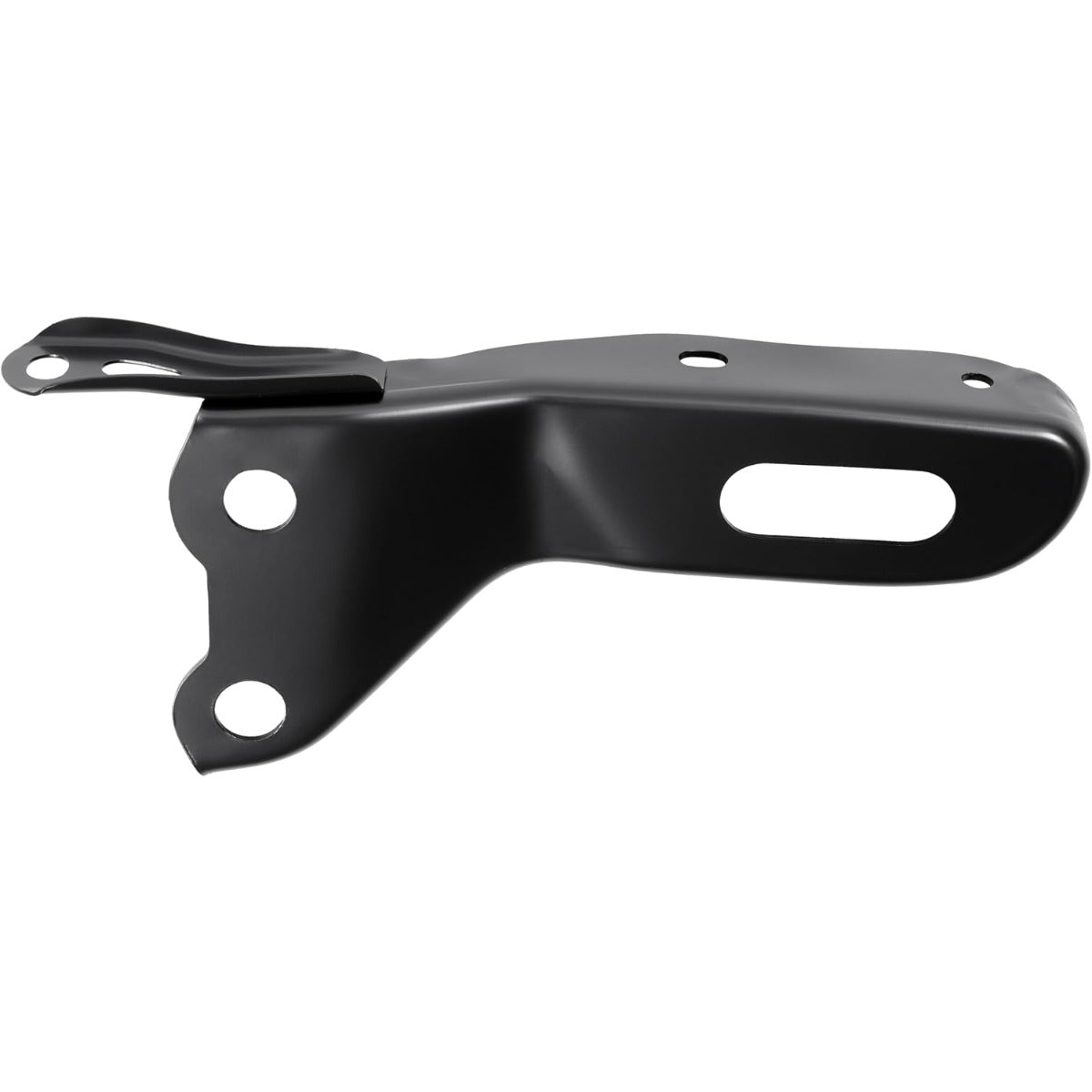ALMULOO Left Driver Side Front Bumper Bracket Compatible with 1995-1997 Toyota Tacoma (submodel- DLX, SR5) TO1066115 52012AD010 Steel Electrophoresis Primed Black