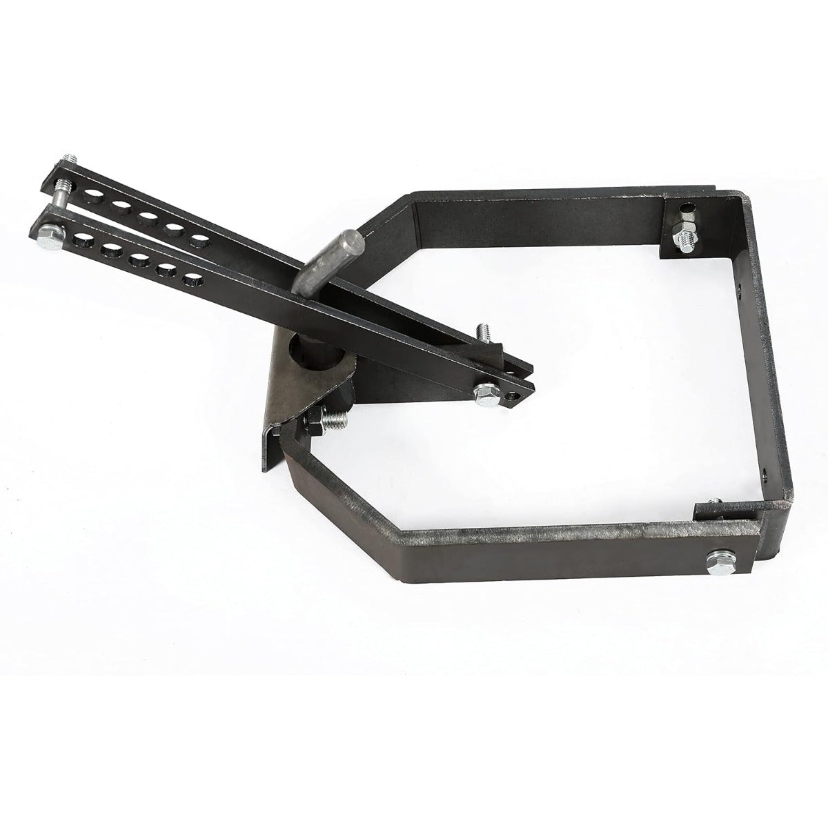 Rear Sleeve Hitch Adapter Compatible with Cub Cadet 3-Point Hitch Bare Metal Color