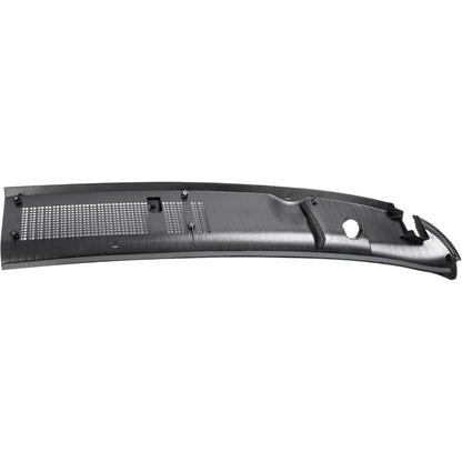 HECASA Front Left Windshield Wiper Cowl Panel Cover Compatible with 1992-2024 Ford E-Series E-150 E-250 E-350 Replace for 8C2Z15022A69AA F4UZ1502824A Window Wiper Cowl Panel Vent Grille Plastic Black