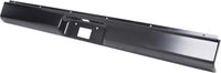 Load image into Gallery viewer, HECASA Rear Roll Pan License Plate Compatible with 1973-1987 Chevy GMC C10 C20 C30 K10 K20 K30 Silverado Fleetside Styleside Bed Steel Bumper Roll Pan W/LED Light Black LYAM-399
