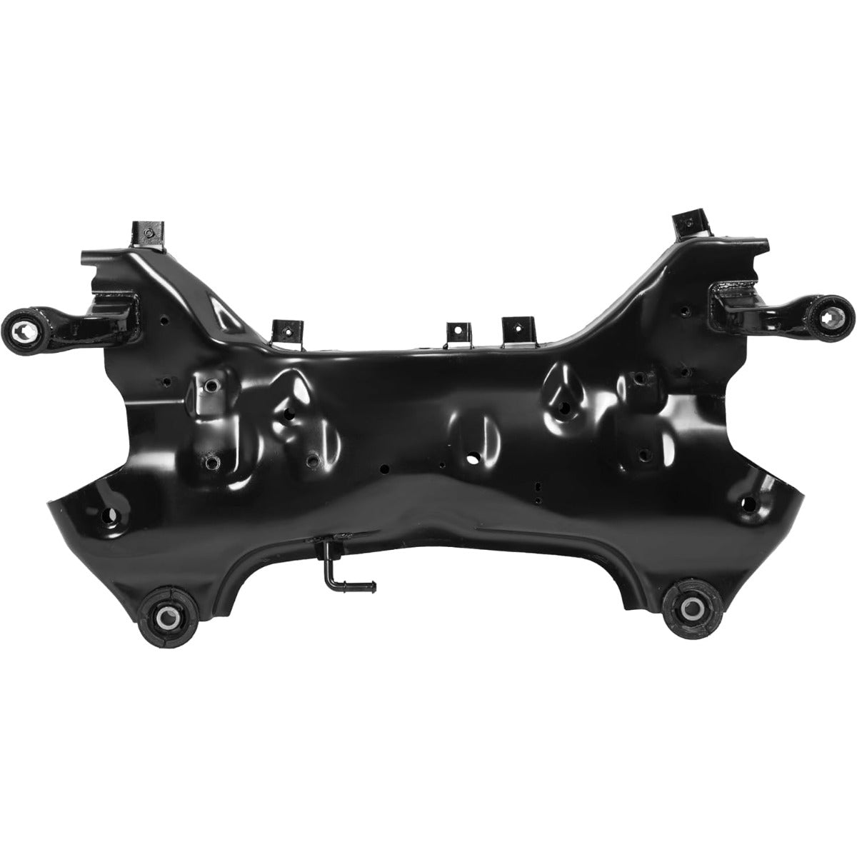 ALMULOO Front Crossmember Compatible with 2015 2016 2017 2018 2019 Kia Cadenza Optima Hyundai Sonata Electrophoresis Primed Black Steel