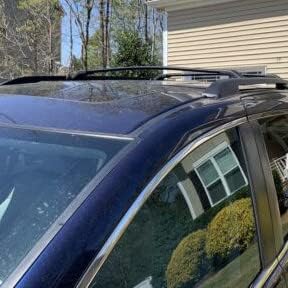 Roof Rack Cross Bar & Side Rails Luggage Rack Compatible with 2011-2017 Honda Odyssey 150 LBS (4Pcs) LYAM-436