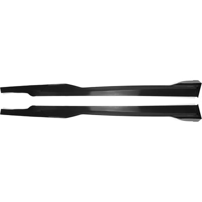 Side Skirts Compatible with 2015-2023 Dodge Charger SRT Daytona Scat Pack R/T 392 GT Rocker Panels Guard Extension Body Kit Replacement ABS Carbon Fiber Style Pair