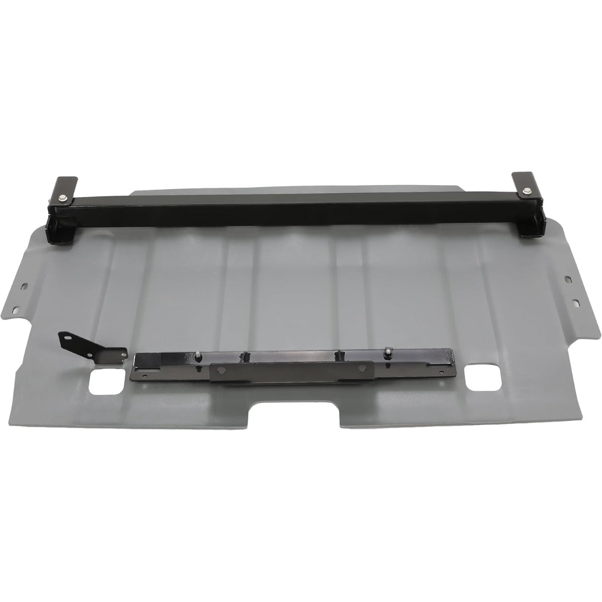 Skid Plate Compatible with 2007-2013 Toyota Fj Cruiser with 5000 Pound Bumper Hitch Only Aluminum Steel Powder Coated