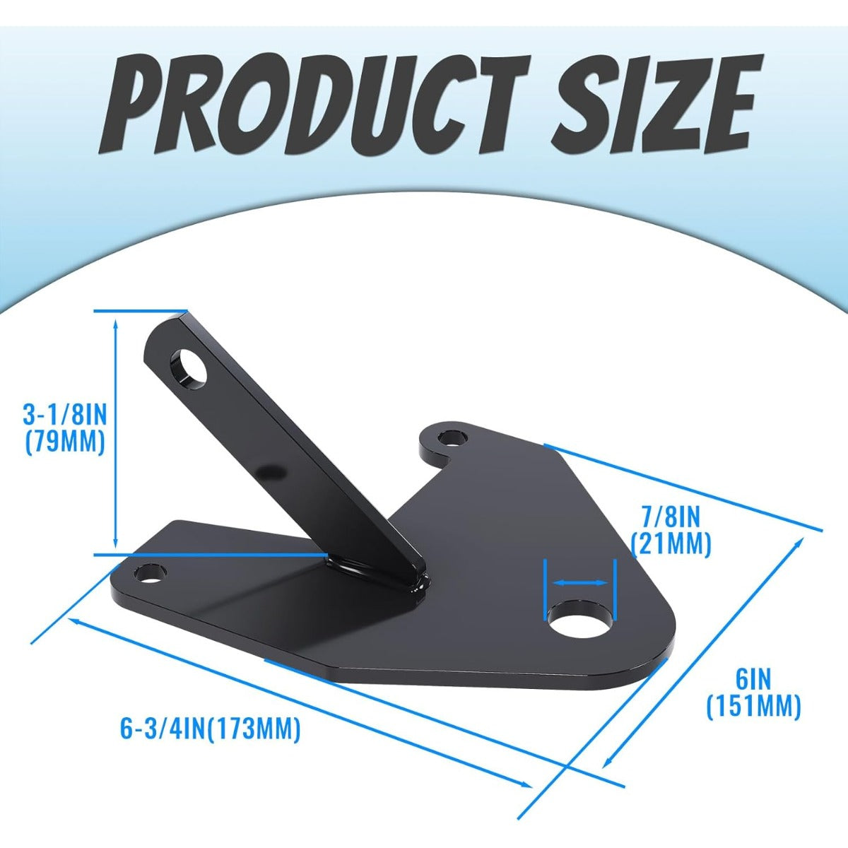 ATV Trailer Hitch Receiver Ball Mount Compatible with 1997-2023 Recon 250 TRX250TE TM
