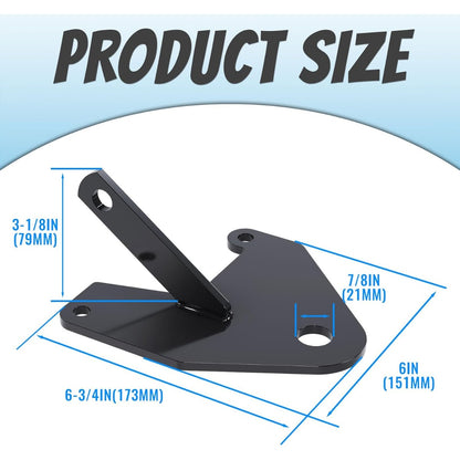 ATV Trailer Hitch Receiver Ball Mount Compatible with 1997-2023 Recon 250 TRX250TE TM