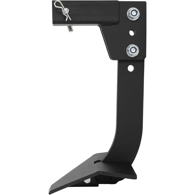 Hitch Mounted Ripper Compatible with CAT 0, CAT 1 W/2" Receiver Adapters Tractors Trenching Subsoiler Steel Powder Coated -Black
