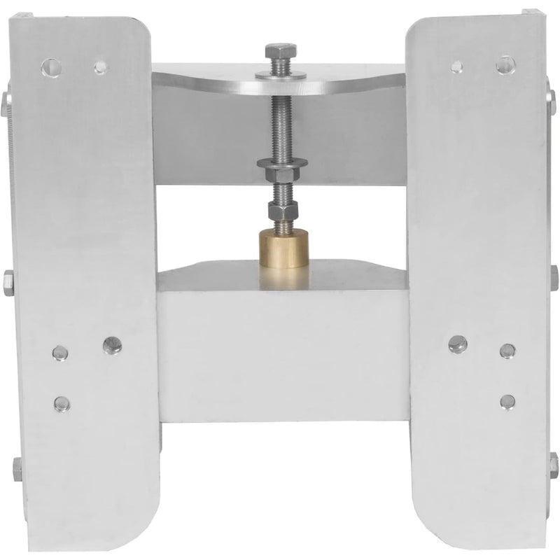 KUAFU Jack Plate Adjustable 8'' Outboard Boat Jack Plate Aluminum Manual Power-Lift LYOM-057