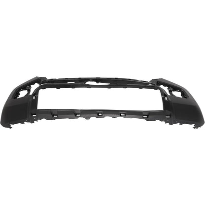 ALMULOO Front Bumper Fascia Cover Compatible with 2016-2023 Toyota Tacoma For Models WITHOUT Wheel Flare Slots ONLY TO1000415 5211904220 101-60132B Plastic(PP) Textured
