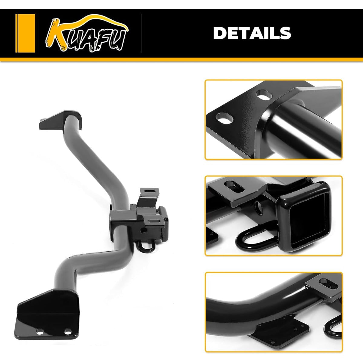 Class 3 2'' Trailer Hitch Compatible with 2008-2017 Buick Enclave 2009-2017 Chevrolet Traverse 2007-2017 GMC Acadia Limited 2007-2009 Saturn Outlook Replacement for 44569 51083 13424 75528