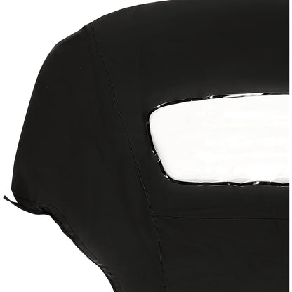 Convertible Soft Top Replacement  for 2005-2014 Ford Mustang, Soft Roof with Clear Plastic Window, Premium Grade Black Sailcloth Vinyl