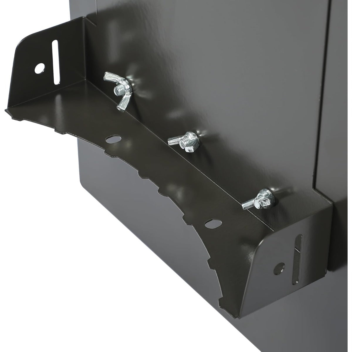 Kojem Steel Deer Block Feeder Hanging Holds Salt Mineral Supplement Feed