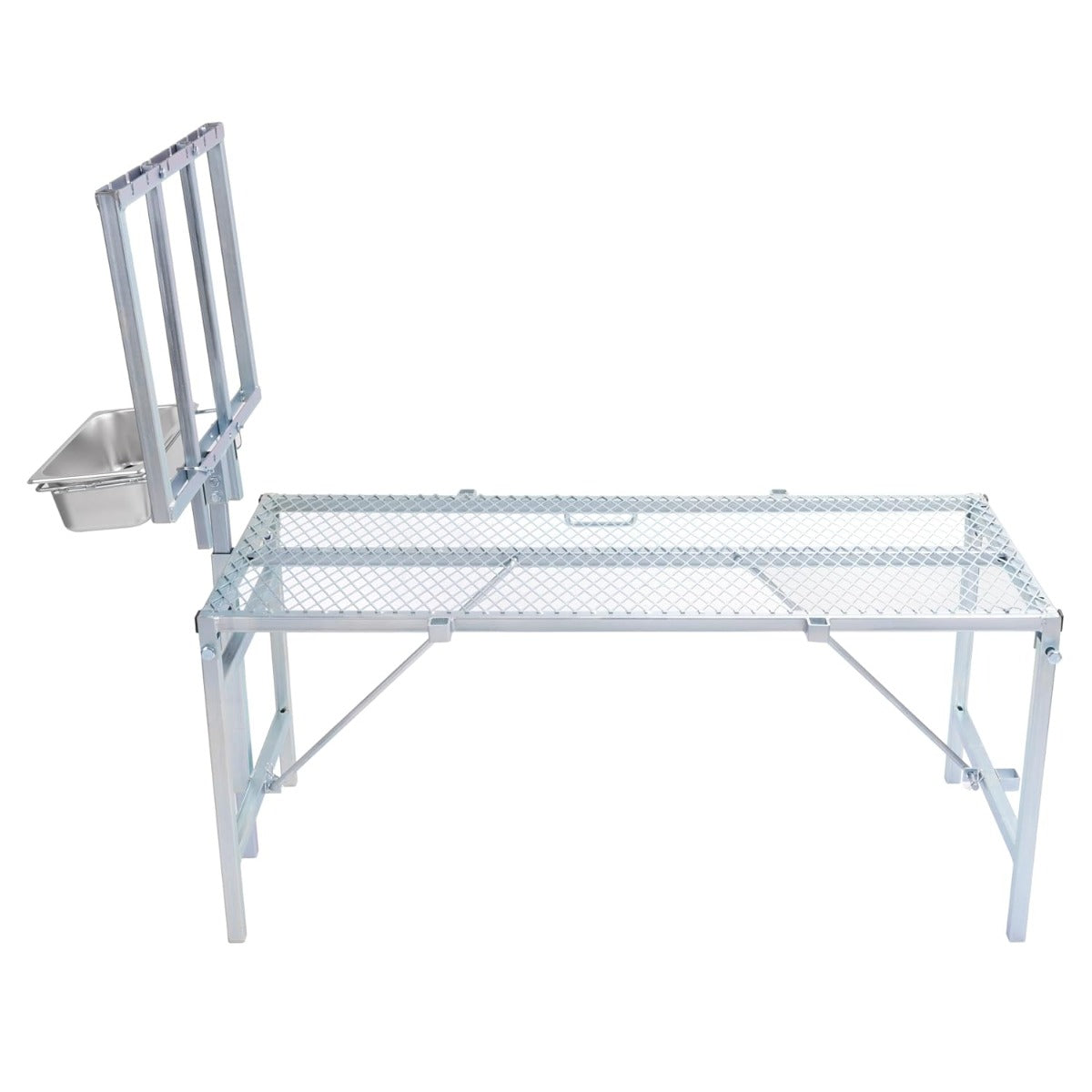 HECASA Sheep Milking Stand Livestock Feeder Rack Adjustable Headpiece