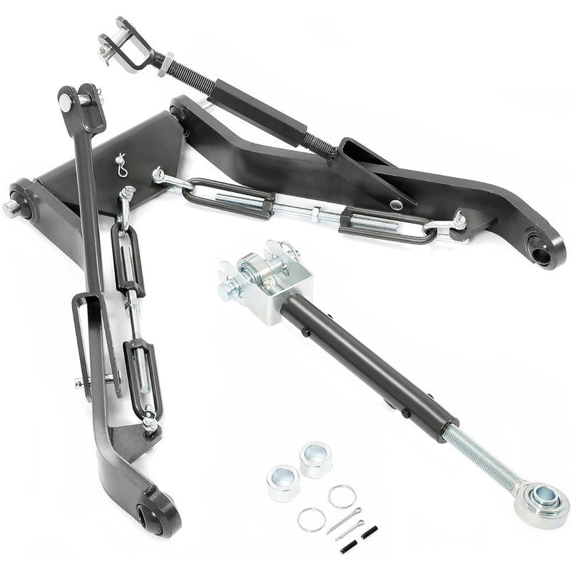 HECASA 3 Point Hitch Kit Compatible with Kubota B-Series Sub-Compact Tractor Steel Powder Coated Three Point Hitch Tractor Stabilizer, NN2151