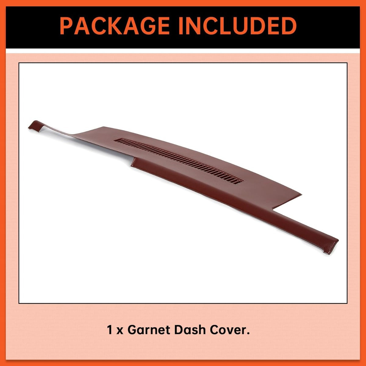 Molded Dash Cover Compatible with 1992-1994 Blazer/1988-1994 GM Trucks Pickups C1500 C2500 C3500 K1500 K2500 K3500 Chevy Suburban Yukon Dashboard Cap Bezel Panel Lid Instrument Cluster Garnet