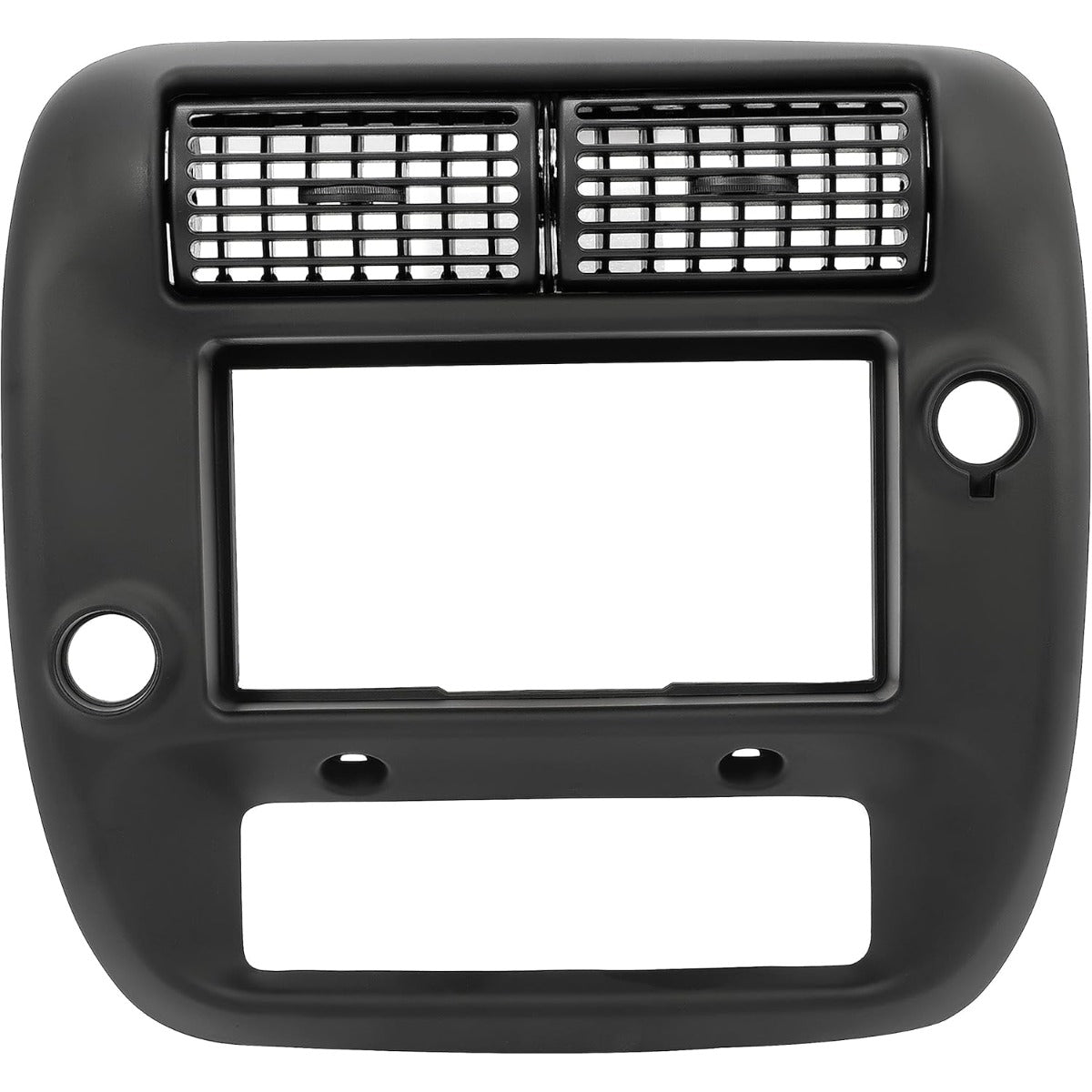Center Dashboard Radio Panel Instrument Trim Panel Bezel Comaptible with 1997-2006 Ford Ranger 1997-2001 Ford Explorer 2WD w/o Fog Lts & w/o Rear Window Wiper Replacement for 5L5Z-1004302-JAA