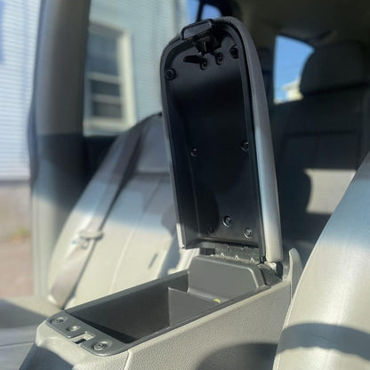 Kojem Center Console Armrest Lid Compatible with 02-09 Trailblazer Envoy 03-08 Ascender 05-09 Saab 9-7x 02-04 Bravada 04-07 Rainier Replace for 25998847 25998844 25998838 W/Latch (W/O Leather Cover)