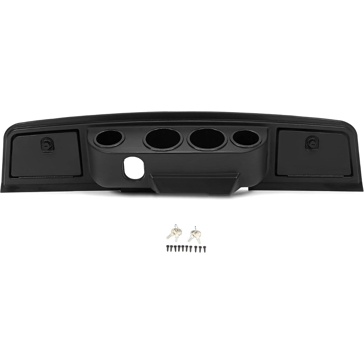Golf Cart Dash Kit Compatible with 1995-2007 YAMAHA G14 G16 G19 G22 ELECTRIC Dashboard Cover Dash Cap Black
