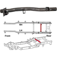 Load image into Gallery viewer, Rear Tank Support Crossmember for 1999-2006 Chevy Silverado/GMC Sierra 1500/2500 Trucks, Alloy Steel, Vehicle Specific, Crossmember
