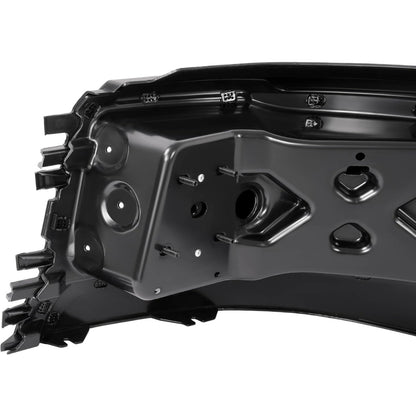 Bumper Corner Compatible with 2004-2018 Volvo VNL 300 430 630 670 730 780 Bumper Extension Corner w/Fog Light Hole Plastic ABS Painted Matte Black Right Side