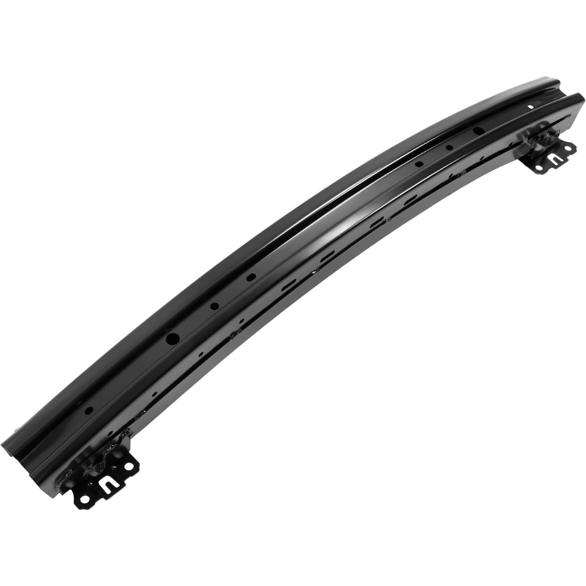 ALMULOO Front Bumper Reinforcement Compatible with 2009-2013 Subaru Forester Replacement for SU1006144 57711SC0109P Steel Electrophoresis Primed Black