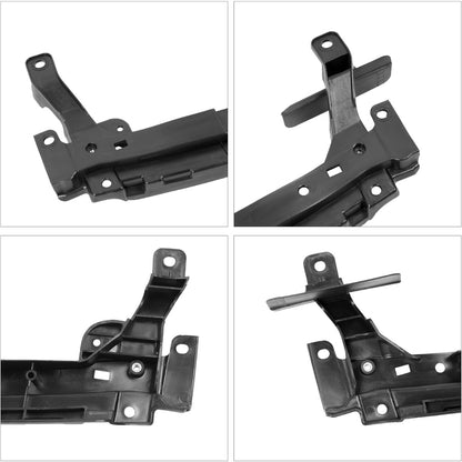 ALMULOO Front Bumper Bracket Compatible with 2019-2022 Honda Pilot Replacement for 71160TG7A50 HO1041111 Plastic(PP+GF30%) Black